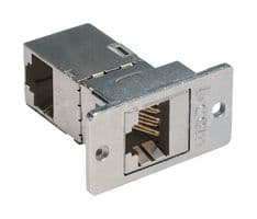 ECF504-SR6A - L-COM - ECF504-SR6A - In-Line Adapter, Adaptor, In-Line, RJ45, RJ45, ECF504 Series
