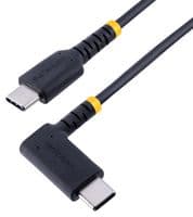 R2CCR-30C-USB-CABLE - STARTECH - R2CCR-30C-USB-CABLE - USB Cable, 1ft/30cm USB C Charging Cable Right Angle, Heavy Duty Fast Charge Cable 60W PD