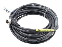 1200060021 - MOLEX - 1200060021 - Sensor Cable, M12, 90° Micro-Change Receptacle, Free End, 4 Positions, 2 m, 6.56 ft
