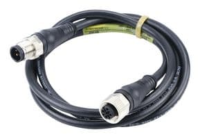 1200668992 - MOLEX - 1200668992 - Sensor Cable, M12, Micro-Change Plug, Micro-Change Receptacle, 5 Positions, 1 m, 3.28 ft