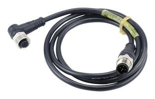 1200668997 - MOLEX - 1200668997 - Sensor Cable, M12, 90° Micro-Change Receptacle, Micro-Change Plug, 5 Positions, 600 mm, 1.97 ft