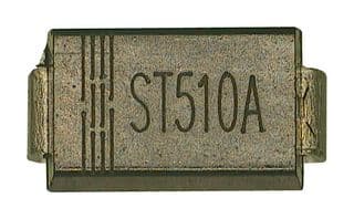 ST510A - MULTICOMP PRO - ST510A - Schottky Rectifier, 100 V, 5 A, Single, DO-214AC (SMA), 2 Pins, 650 mV