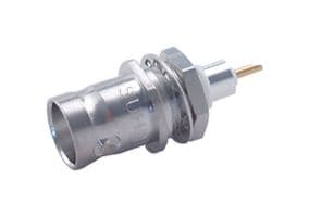 91"SMP-50-0-L1/111"NE - HUBER+SUHNER - 91"SMP-50-0-L1/111"NE - RF / Coaxial Connector, BNT Coaxial, Straight Bulkhead Jack, Solder, 50 ohm, Beryllium Copper