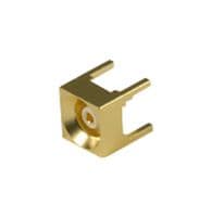 82_MMBX-50-0-4/111_NH - HUBER+SUHNER - 82_MMBX-50-0-4/111_NH - RF / Coaxial Connector, MMBX Coaxial, Straight Jack, Through Hole Vertical, 50 ohm, Brass