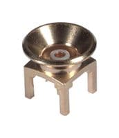 82_MMBX-50-0-14/111_NE - HUBER+SUHNER - 82_MMBX-50-0-14/111_NE - RF / Coaxial Connector, MMBX Coaxial, Straight Jack, Through Hole Vertical, 50 ohm, Brass