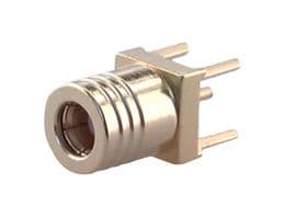 81_SMB-50-0-41/111_NE - HUBER+SUHNER - 81_SMB-50-0-41/111_NE - RF / Coaxial Connector, SMB Coaxial, Straight Plug, Through Hole Vertical, 50 ohm