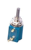 M-1303 10K - NIDEC COMPONENTS - M-1303 10K - Rotary Potentiometer, 10 kohm, 3 Turns, Linear, 750 mW, ± 5%, M-13 Series