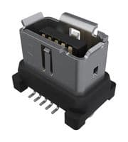 ND9BS2400 - AMPHENOL COMMUNICATIONS SOLUTIONS - ND9BS2400 - Modular Connector, IX Type B Jack, 1 x 1 (Port), 10P10C, Cat6a, IP20