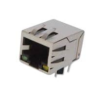 ARJP11A-MASA-B-A-EMU2 - ABRACON - ARJP11A-MASA-B-A-EMU2 - Modular Connector, PoE 10/100 Base-TX, RJ45 Jack, 1 x 1 (Port), 8P8C, Cat5, Cat6