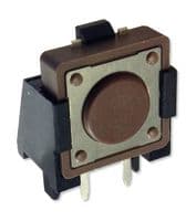 MPTSA-21N-V - MULTICOMP PRO - MPTSA-21N-V - Tactile Switch, SPST-NO, Side Actuated, 3.65mm, Through Hole, Round Button, 160 gf, 50mA at 12VDC