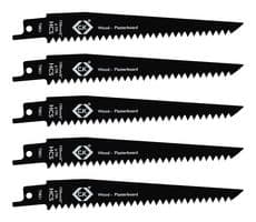T0821 - CK TOOLS - T0821 - Reciprocating Saw Blade, Steel, 6 TPI, 150 mm L