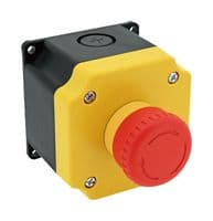 YB1W-YW1B-V4E02R-Y0 - IDEC - YB1W-YW1B-V4E02R-Y0 - Control Station, DPST-NC, CE, IP65, YB Series