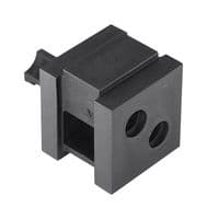 440-00020 VP-S"2/6-7"INS-DBL-TPE-BK - HELLERMANNTYTON - 440-00020 VP-S"2/6-7"INS-DBL-TPE-BK - Grommet, Strain Relief, 6 mm, 7 mm, Plastic