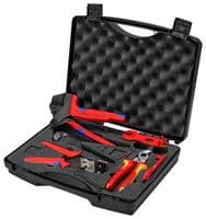 97 91 04 V01 - KNIPEX - 97 91 04 V01 - Tool Case, MC4 Solar Cable Connector, 280 mm x 80 mm