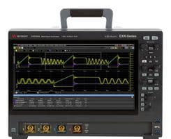 EXR104A - KEYSIGHT TECHNOLOGIES - EXR104A - MSO / MDO Oscilloscope, Infiniium EXR Series, 4 Channel, 1 GHz, 16 GSPS, 100 Mpts, 430 ps