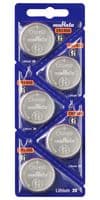 CR2450. - MURATA - CR2450. - Battery, 3 V, Lithium Manganese Dioxide, 610 mAh, Pressure Contact, 5