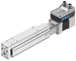8083804 - FESTO - 8083804 - Mini Slide Unit, Ball Screw Drive, 32 mm Motor, 100 mm Stroke, 3 A, 24 VDC, EGSS Series