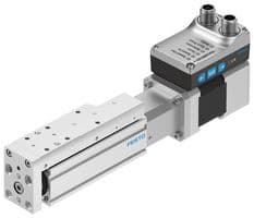 8083802 - FESTO - 8083802 - Mini Slide Unit, Ball Screw Drive, 32 mm Motor, 50 mm Stroke, 3 A, 24 VDC, EGSS Series