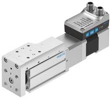 8083814 - FESTO - 8083814 - Mini Slide Unit, Ball Screw Drive, 45 mm Motor, 25 mm Stroke, 3 A, 24 VDC, EGSS Series