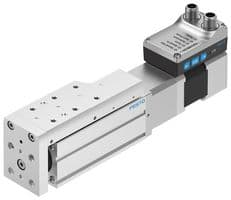 8083815 - FESTO - 8083815 - Mini Slide Unit, Ball Screw Drive, 45 mm Motor, 50 mm Stroke, 3 A, 24 VDC, EGSS Series