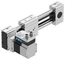 8083932 - FESTO - 8083932 - DC Linear Actuator, Toothed Belt Axis Unit, 35 mm, Stepper, 24 VDC, 5.3 A