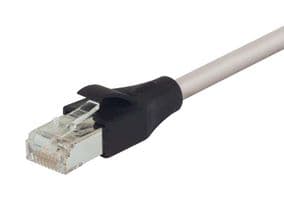 TRD695SCR-7 - L-COM - TRD695SCR-7 - Ethernet Cable, Cat6, RJ45 Plug to RJ45 Plug, Grey, 2.1 m, 7 ft