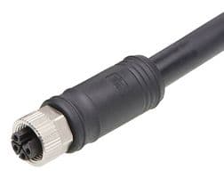 1205000331 - MOLEX - 1205000331 - Sensor Cable, M12, Micro-Change Receptacle, Free End, 4 Positions, 5 m, 16.4 ft