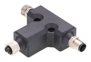 1205040002 - MOLEX - 1205040002 - Sensor Splitter, M12, T - Style, Panel Mount, 5 Position Micro-Change Plug