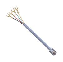 TDC018-10 - L-COM - TDC018-10 - Ethernet Cable, RJ11 Plug to Spade Lug, Grey, 3.05 m, 10 ft