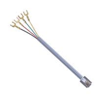 TDC018-5 - L-COM - TDC018-5 - Ethernet Cable, RJ11 Plug to Spade Lug, Grey, 1.52 m, 5 ft