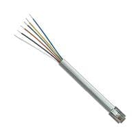 TDC029-5 - L-COM - TDC029-5 - Ethernet Cable, RJ12 Plug to Free End, Grey, 1.52 m, 5 ft