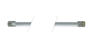 TDC210 - L-COM - TDC210 - Ethernet Cable, RJ11 Plug to RJ11 Plug, Grey, 3.05 m, 10 ft