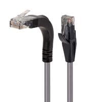 TRD695RA15GRY-1 - L-COM - TRD695RA15GRY-1 - Ethernet Cable, Cat6, 90° RJ45 Plug to RJ45 Plug, UTP (Unshielded Twisted Pair), Grey, 304.8 mm