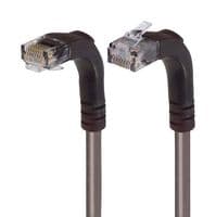 TRD695RA4GRY-1 - L-COM - TRD695RA4GRY-1 - Ethernet Cable, Cat6, 90° RJ45 Plug to 90° RJ45 Plug, UTP (Unshielded Twisted Pair), Grey