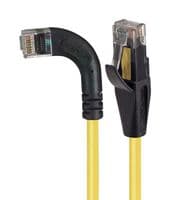 TRD695RA6Y-20 - L-COM - TRD695RA6Y-20 - Ethernet Cable, Cat6, 90° RJ45 Plug to RJ45 Plug, UTP (Unshielded Twisted Pair), Yellow, 6.1 m