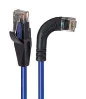 TRD695RA7BL-10 - L-COM - TRD695RA7BL-10 - Ethernet Cable, Cat6, 90° RJ45 Plug to RJ45 Plug, UTP (Unshielded Twisted Pair), Blue, 3.05 m