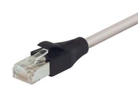 TRD695SCR-50 - L-COM - TRD695SCR-50 - Ethernet Cable, Cat6, RJ45 Plug to RJ45 Plug, Grey, 15.2 m, 50 ft