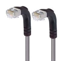 TRD695SRA3GRY-5 - L-COM - TRD695SRA3GRY-5 - Ethernet Cable, Cat6, 90° RJ45 Plug to 90° RJ45 Plug, FTP (Foiled Twisted Pair), Grey, 1.5 m