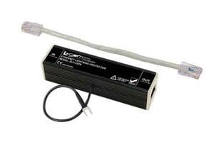 ELP-CAT6 - L-COM - ELP-CAT6 - Surge Protector, Lightning Surge Arrester, 1 Ports, Cable