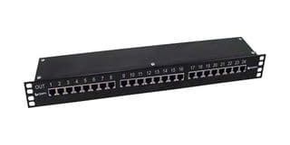 RMSP-CAT5-24 - L-COM - RMSP-CAT5-24 - Surge Protector, Ethernet Surge Protector, 24 Ports