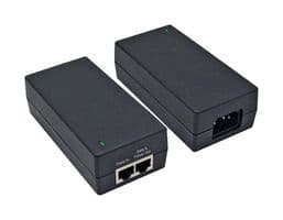 PS2424-POE - L-COM - PS2424-POE - PoE+ Injector, Midspan, 1 Port, Power Over Ethernet, 10/100 Mbps, 24 VDC, 24 W