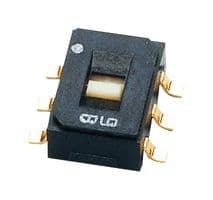 CAS-220TB1 - NIDEC COMPONENTS - CAS-220TB1 - Slide Switch, DPDT, On-On, Surface Mount, CAS Series, 100 mA