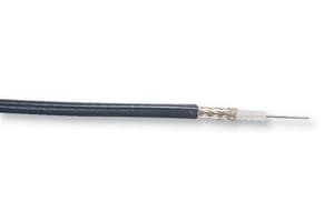 MRG5800.10100 - BELDEN - MRG5800.10100 - Coaxial Cable, Communication MIL-C-17, RG58C/U, Tinned Copper, 4.95 mm, 50 ohm, Black