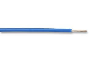 SPC00440A004 25M - BRAND REX - SPC00440A004 25M - Wire, Solid, Equipment, PTFE, Blue, 26 AWG, Solid, 82 ft
