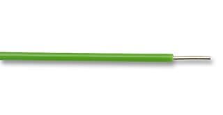 SPC00440A005 25M - BRAND REX - SPC00440A005 25M - Wire, Solid, Equipment, PTFE, Green, 26 AWG, Solid, 82 ft