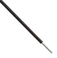 SPC00440A002 100M - BRAND REX - SPC00440A002 100M - Wire, Solid, Equipment, PTFE, Black, 26 AWG, Solid, 328 ft