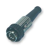 592-0800 - DELTRON COMPONENTS - 592-0800 - DIN Audio / Video Connector, Locking, 8 Contacts, Plug, Cable Mount, Screw, Silver Plated Contacts