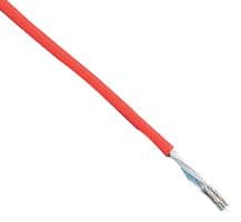 SPC00441A001 100M - BRAND REX - SPC00441A001 100M - Wire, Stranded, Equipment, PTFE, Red, 28 AWG, 7 x 0.12mm, 328 ft