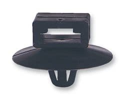 151-01906 SFC3-PA66-BK - HELLERMANNTYTON - 151-01906 SFC3-PA66-BK - Cable Tie Mount, Self Fixing Cradle, Push Barb, 6.3 mm, Black, Nylon (Polyamide), 7.3 mm, 22 mm
