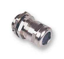 50.013-F - JACOB - 50.013-F - Cable Gland, PG13.5, 6 mm, 12 mm, Brass, Metallic - Nickel Finish, IP68